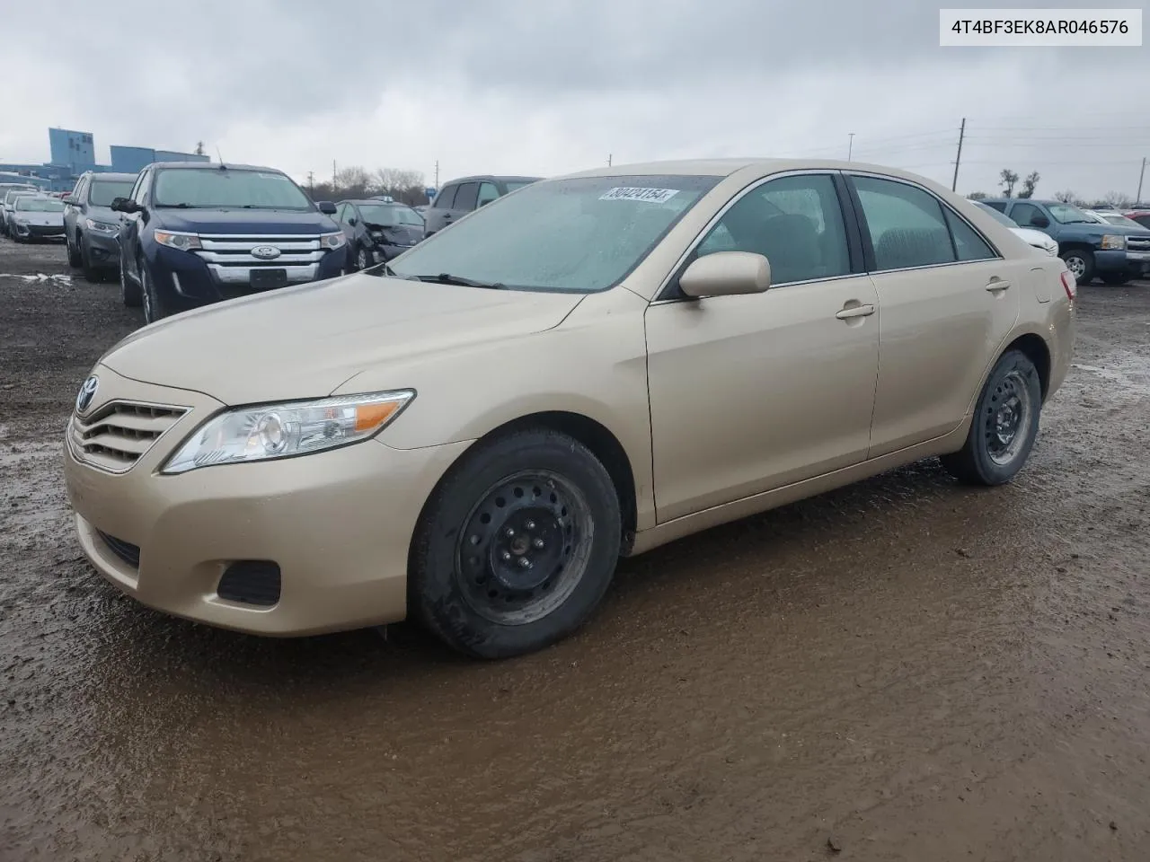 2010 Toyota Camry Base VIN: 4T4BF3EK8AR046576 Lot: 80424154