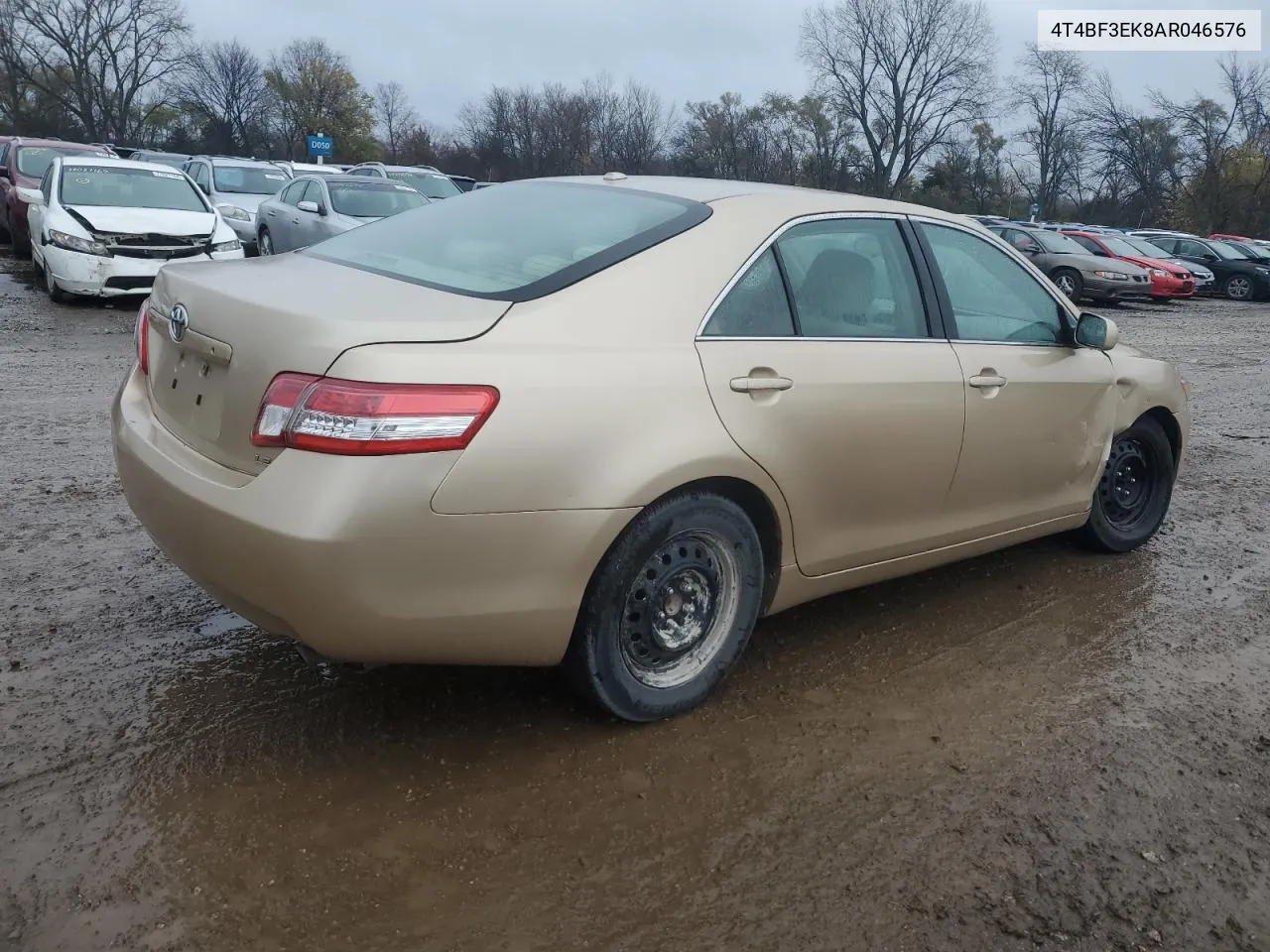 2010 Toyota Camry Base VIN: 4T4BF3EK8AR046576 Lot: 80424154