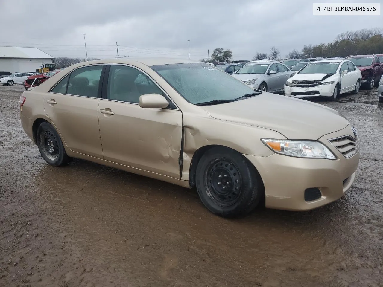 2010 Toyota Camry Base VIN: 4T4BF3EK8AR046576 Lot: 80424154