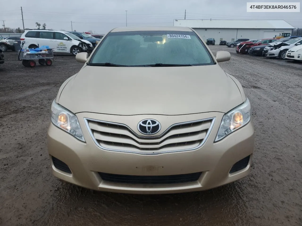 2010 Toyota Camry Base VIN: 4T4BF3EK8AR046576 Lot: 80424154