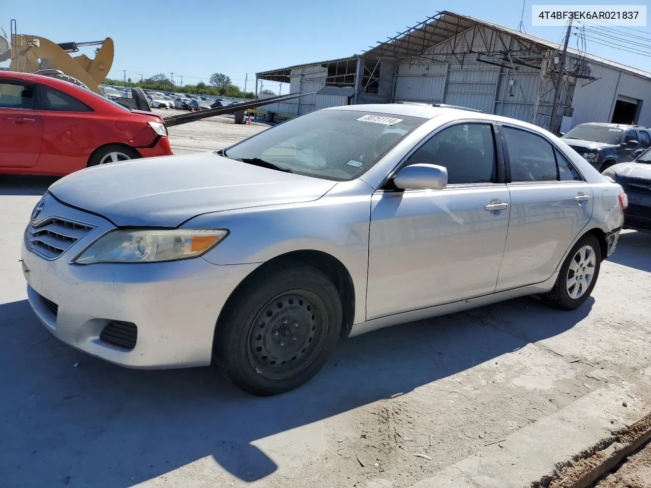 2010 Toyota Camry Base VIN: 4T4BF3EK6AR021837 Lot: 80751114