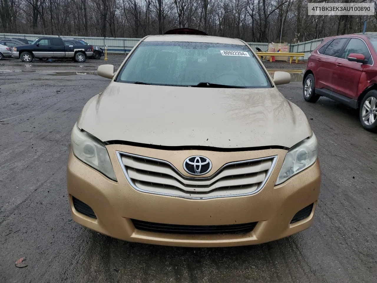 2010 Toyota Camry Se VIN: 4T1BK3EK3AU100890 Lot: 80922204