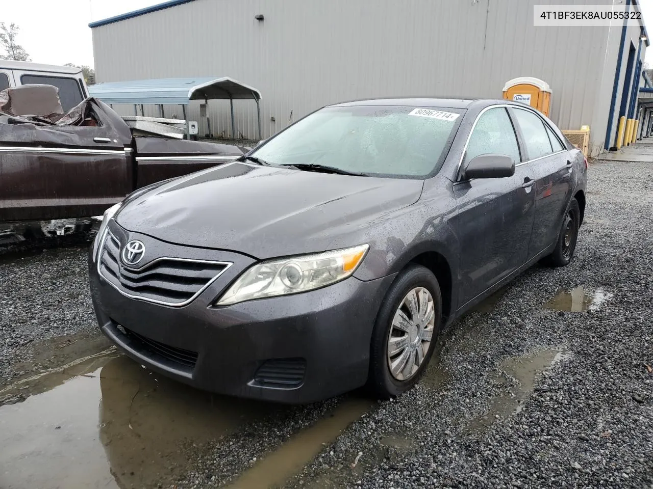 2010 Toyota Camry Base VIN: 4T1BF3EK8AU055322 Lot: 80967714