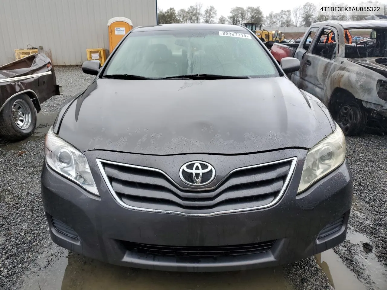 2010 Toyota Camry Base VIN: 4T1BF3EK8AU055322 Lot: 80967714