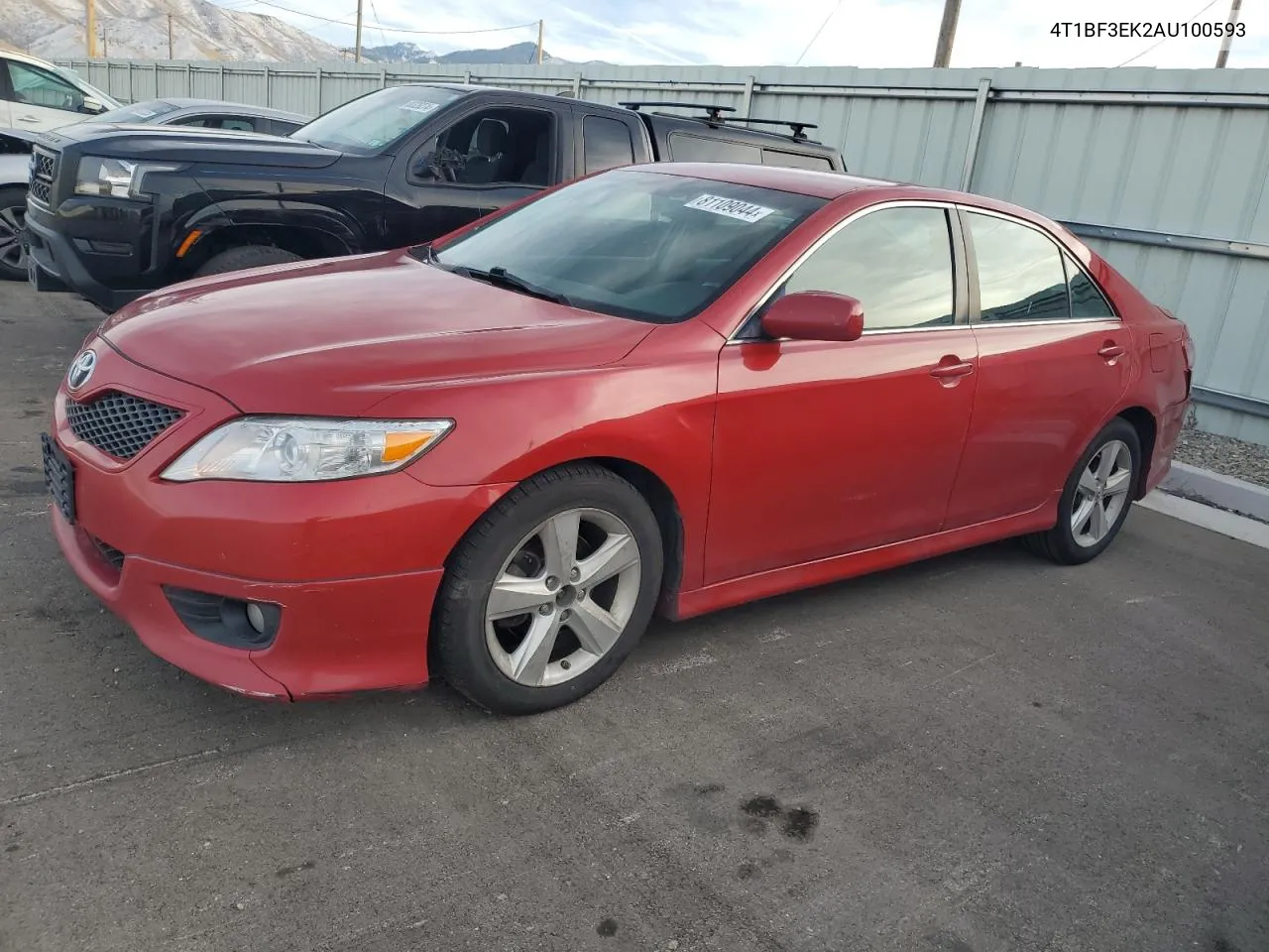 2010 Toyota Camry Base VIN: 4T1BF3EK2AU100593 Lot: 81109044