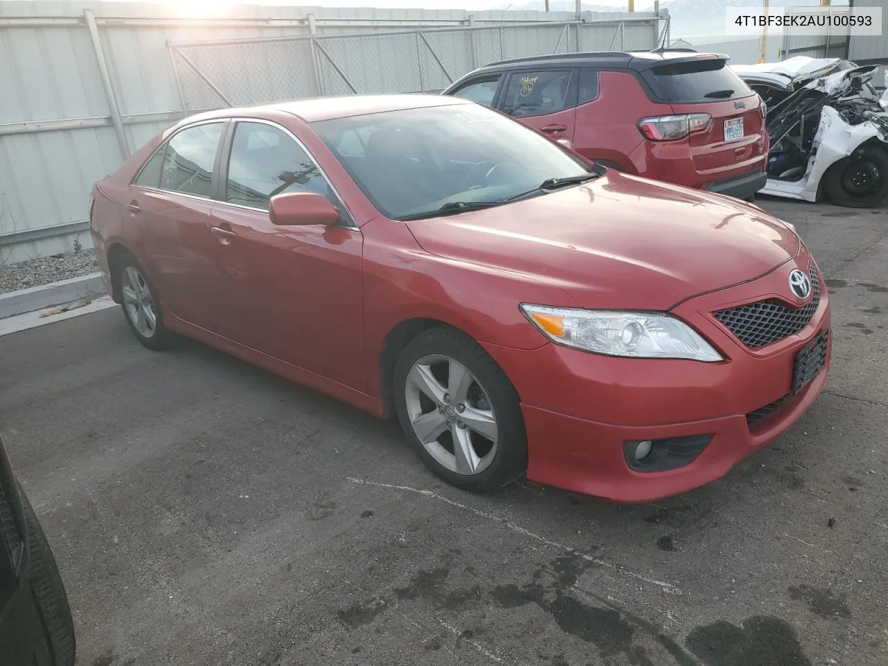 2010 Toyota Camry Base VIN: 4T1BF3EK2AU100593 Lot: 81109044