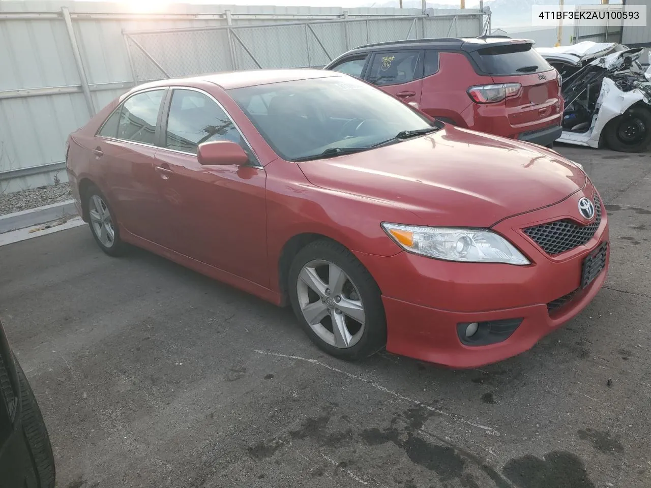 2010 Toyota Camry Base VIN: 4T1BF3EK2AU100593 Lot: 81109044