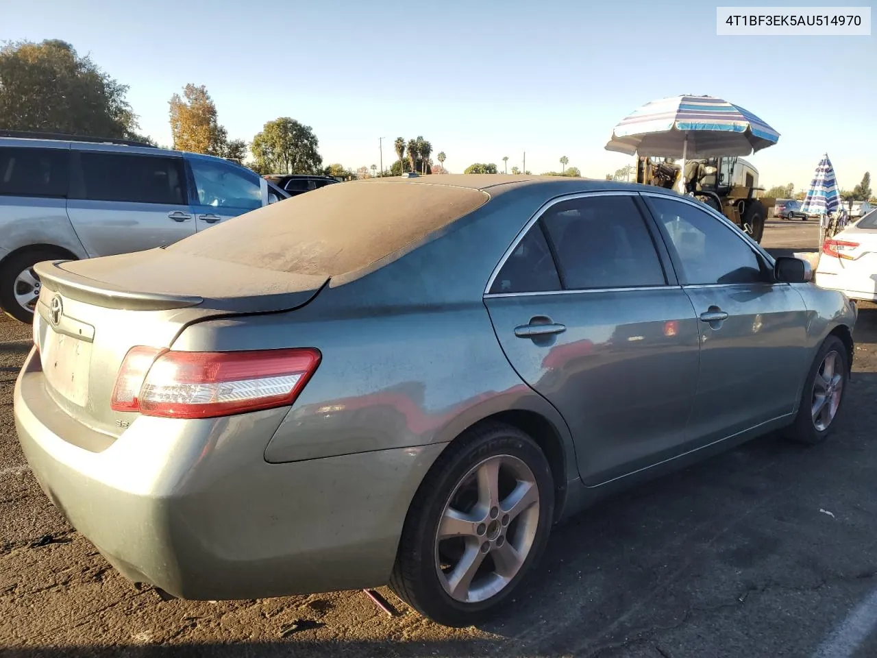 2010 Toyota Camry Base VIN: 4T1BF3EK5AU514970 Lot: 81379414