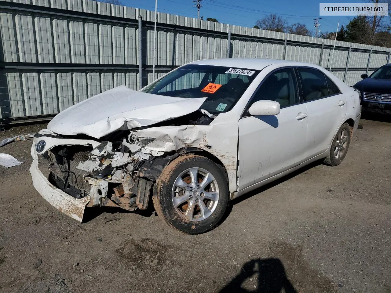 2011 Toyota Camry Base VIN: 4T1BF3EK1BU691601 Lot: 38527434