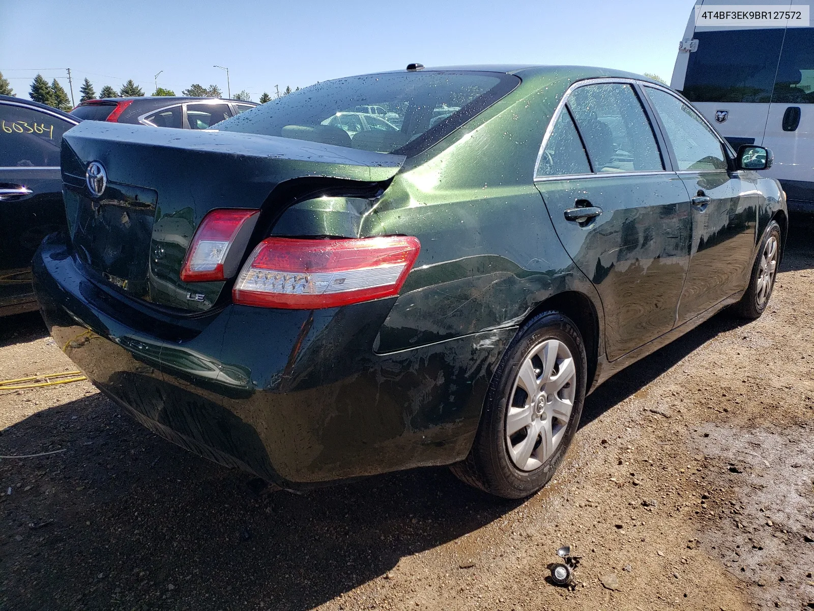 2011 Toyota Camry Base VIN: 4T4BF3EK9BR127572 Lot: 52839454