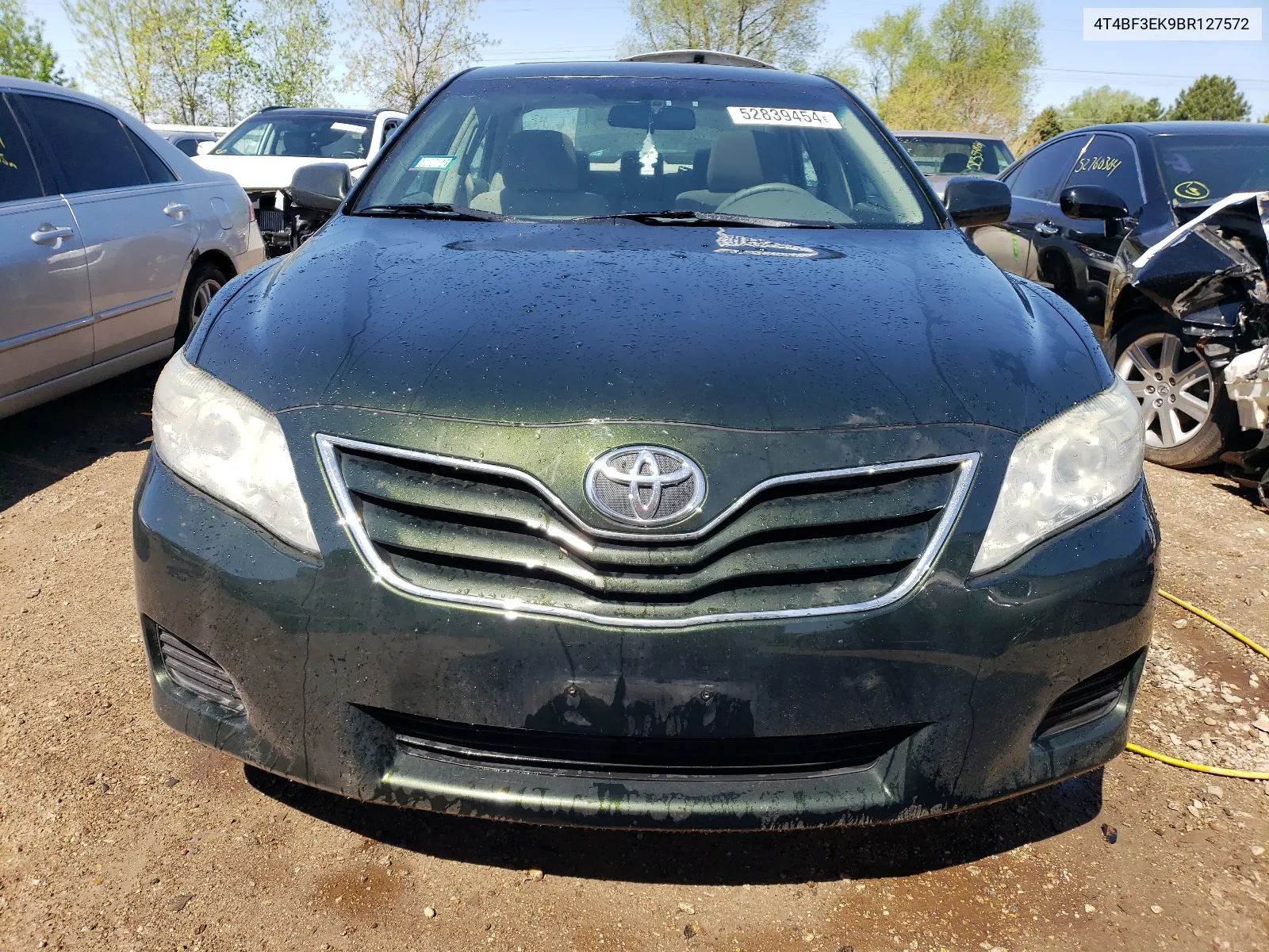 2011 Toyota Camry Base VIN: 4T4BF3EK9BR127572 Lot: 52839454