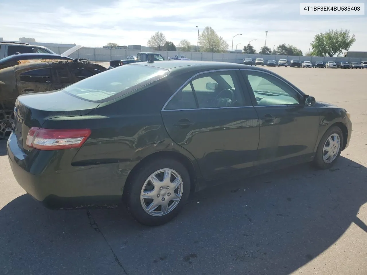 2011 Toyota Camry Base VIN: 4T1BF3EK4BU585403 Lot: 53236554