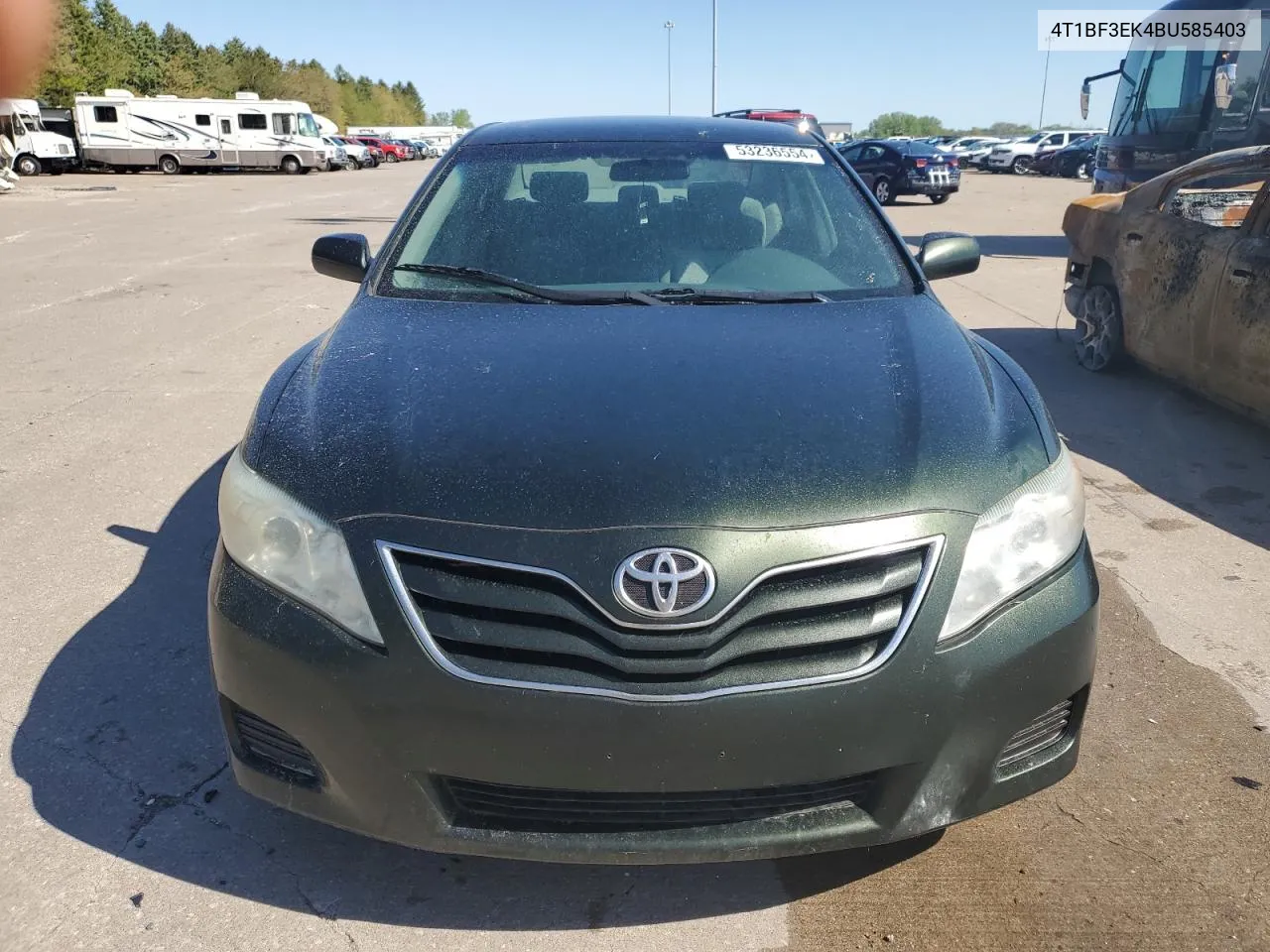 2011 Toyota Camry Base VIN: 4T1BF3EK4BU585403 Lot: 53236554