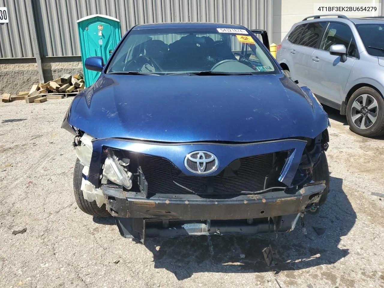 4T1BF3EK2BU654279 2011 Toyota Camry Base