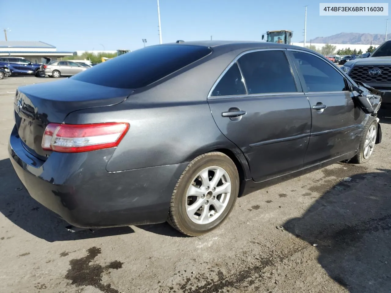 2011 Toyota Camry Base VIN: 4T4BF3EK6BR116030 Lot: 57274023