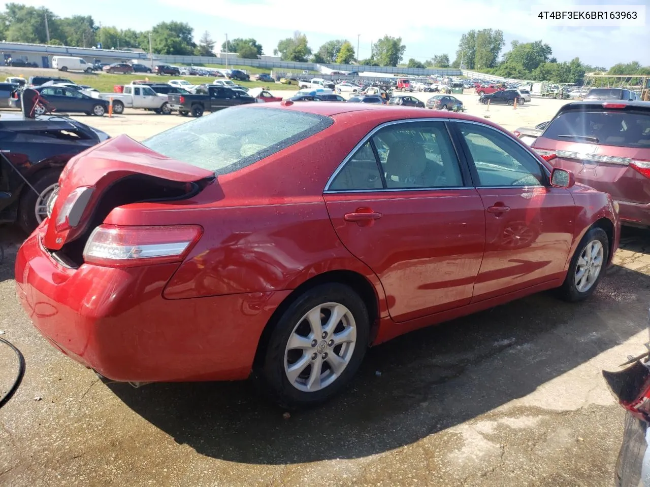 2011 Toyota Camry Base VIN: 4T4BF3EK6BR163963 Lot: 57419924