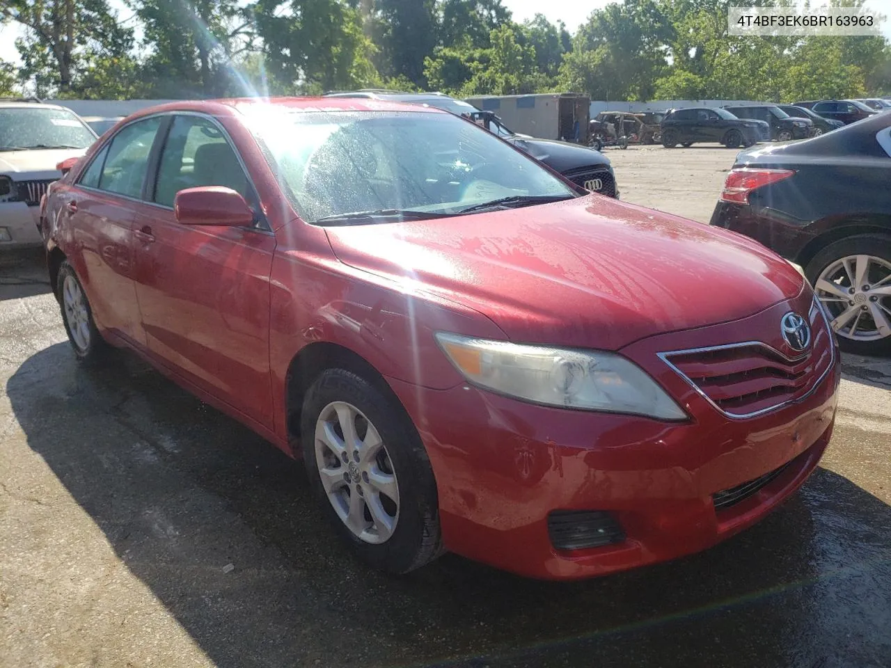 2011 Toyota Camry Base VIN: 4T4BF3EK6BR163963 Lot: 57419924