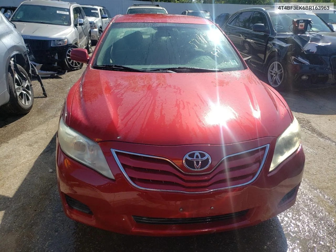 2011 Toyota Camry Base VIN: 4T4BF3EK6BR163963 Lot: 57419924