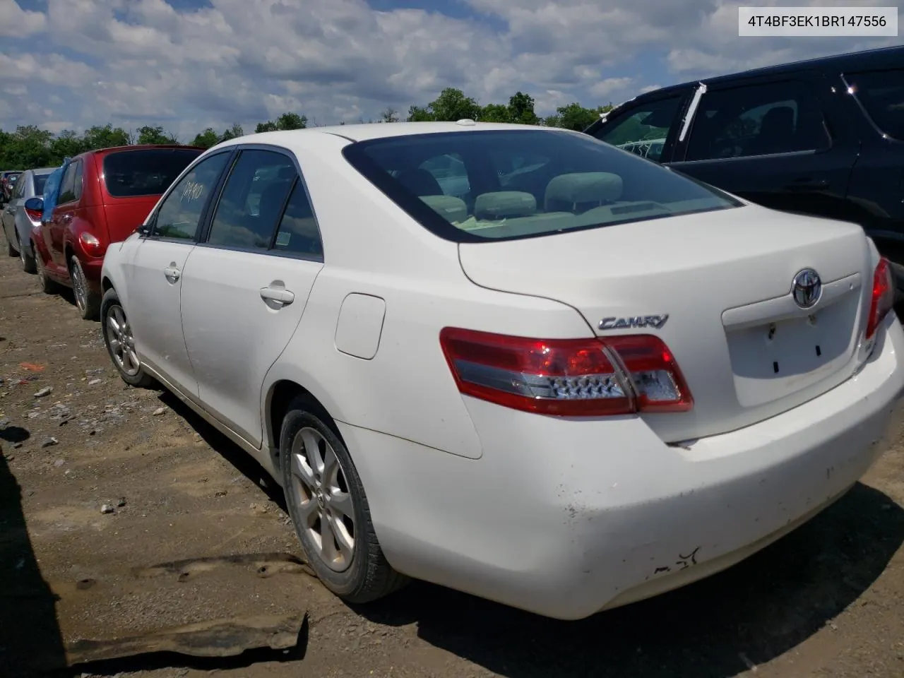 2011 Toyota Camry Base VIN: 4T4BF3EK1BR147556 Lot: 58008164