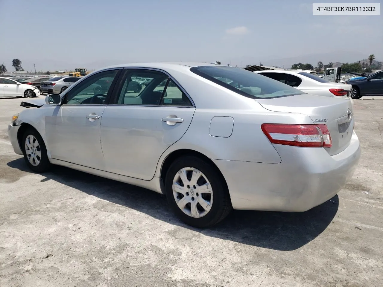 2011 Toyota Camry Base VIN: 4T4BF3EK7BR113332 Lot: 59364034