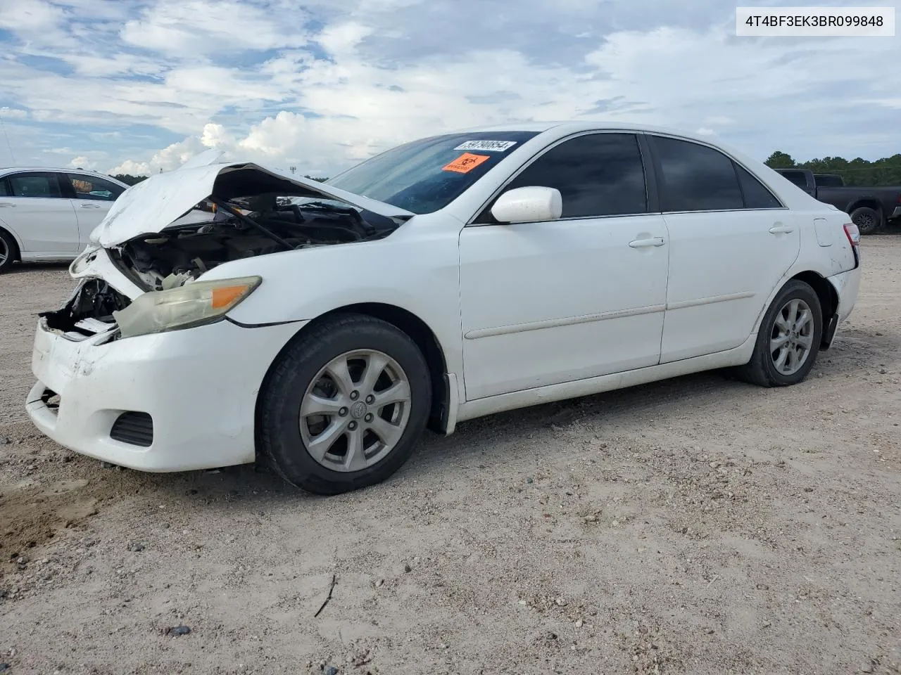 2011 Toyota Camry Base VIN: 4T4BF3EK3BR099848 Lot: 59790854