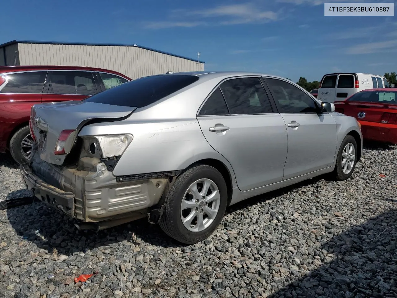 2011 Toyota Camry Base VIN: 4T1BF3EK3BU610887 Lot: 63566534