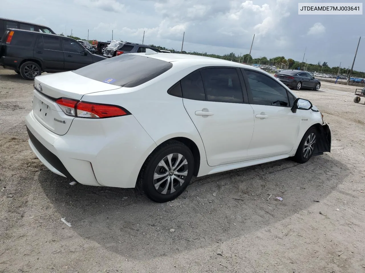 2011 Toyota Corolla Le VIN: JTDEAMDE7MJ003641 Lot: 66236294