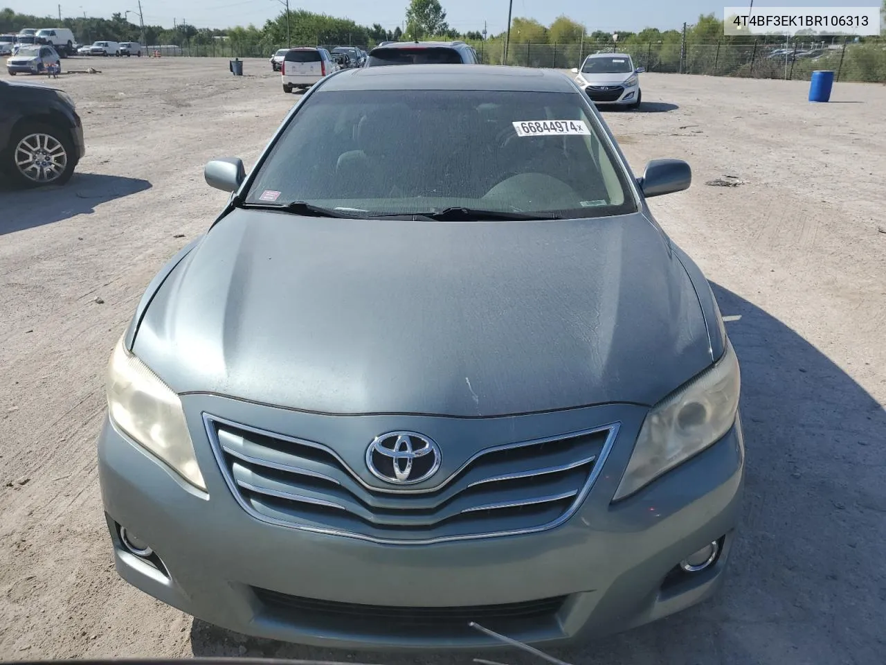 2011 Toyota Camry Base VIN: 4T4BF3EK1BR106313 Lot: 66844974