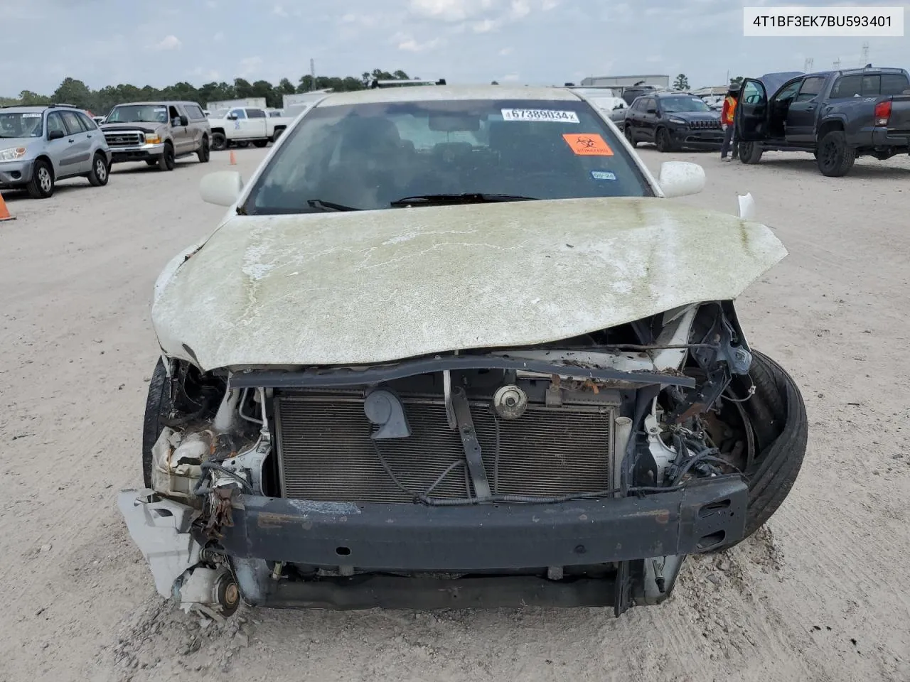 2011 Toyota Camry Base VIN: 4T1BF3EK7BU593401 Lot: 67389034