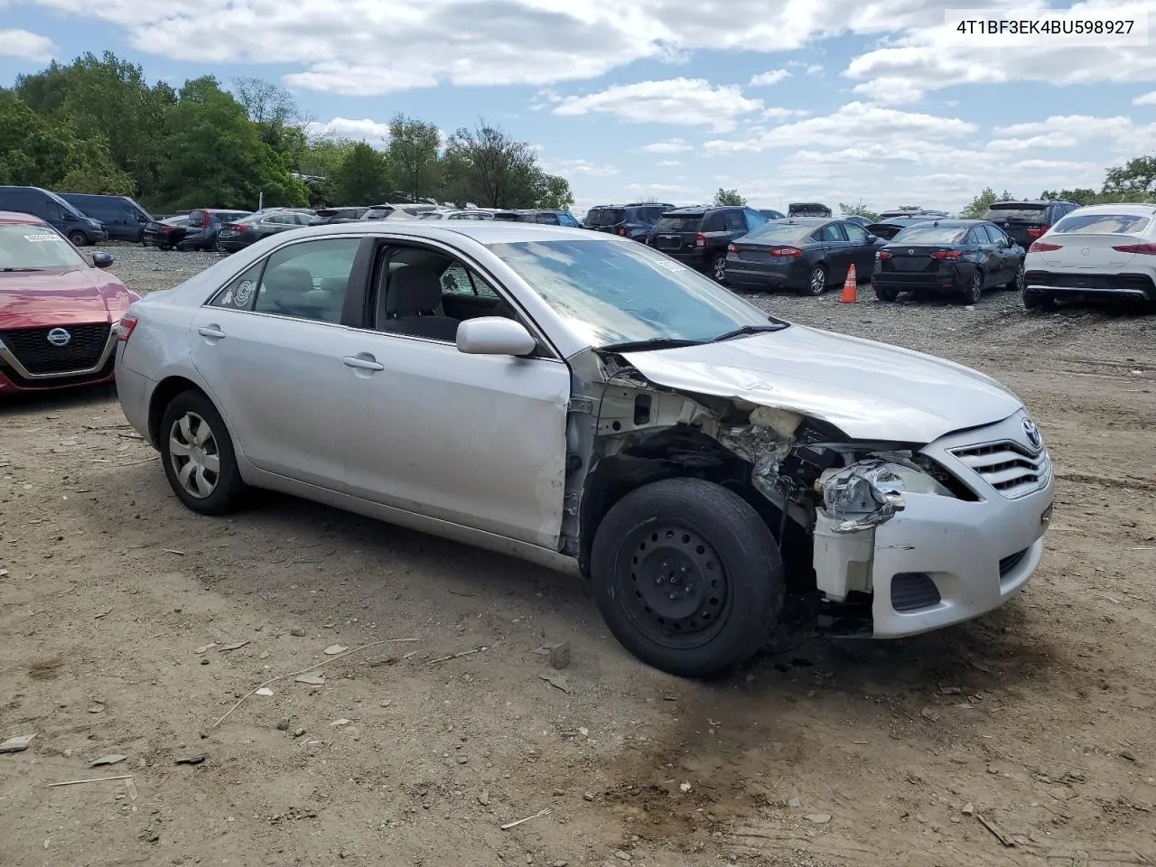 2011 Toyota Camry Base VIN: 4T1BF3EK4BU598927 Lot: 68180794