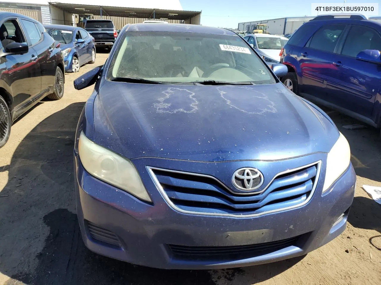 2011 Toyota Camry Base VIN: 4T1BF3EK1BU597010 Lot: 68435234