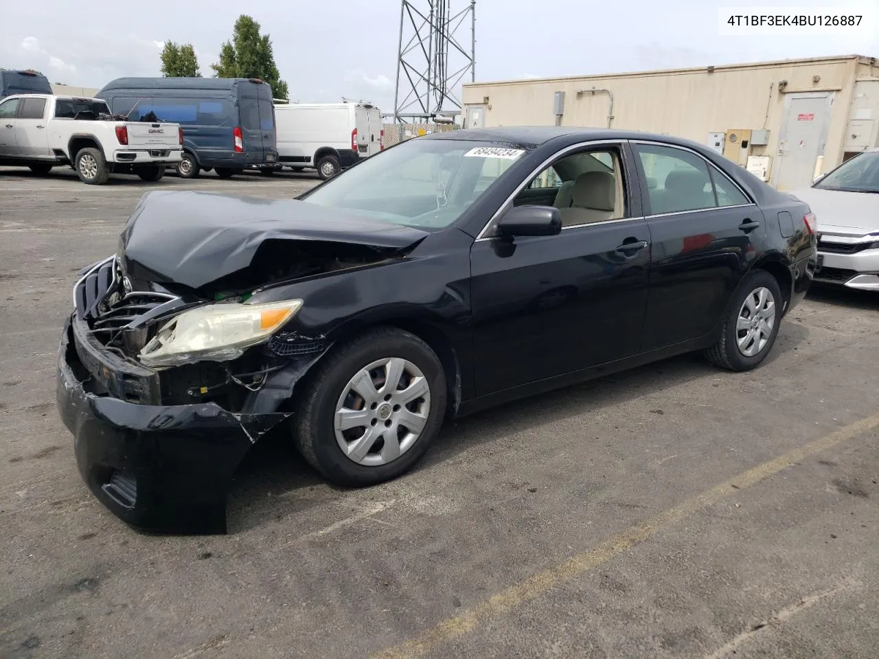 2011 Toyota Camry Base VIN: 4T1BF3EK4BU126887 Lot: 68494234