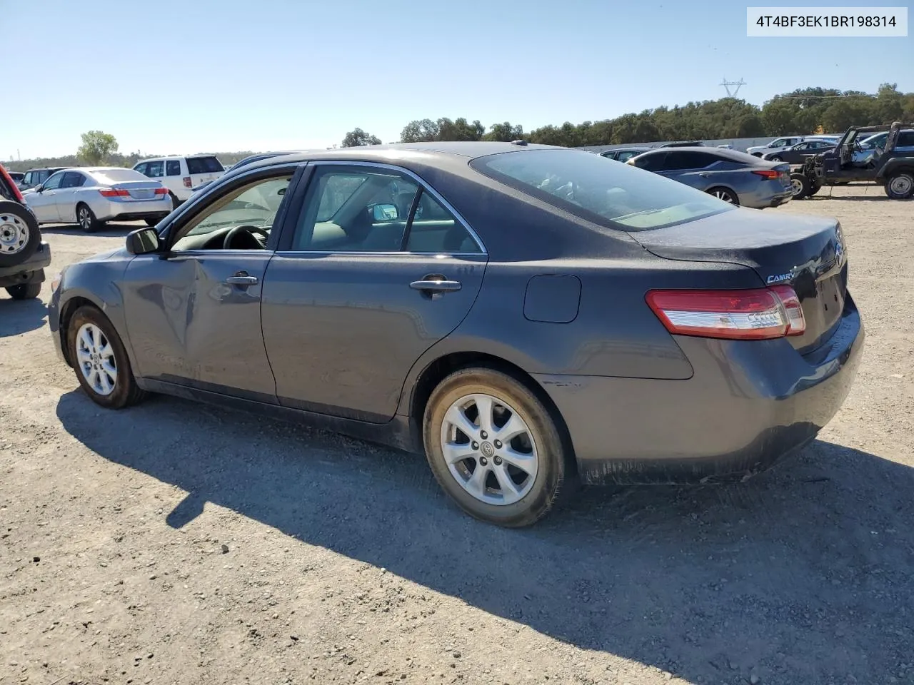 2011 Toyota Camry Base VIN: 4T4BF3EK1BR198314 Lot: 68568644