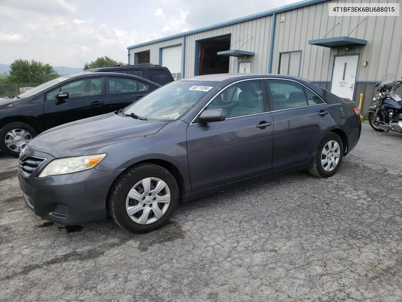 4T1BF3EK6BU688015 2011 Toyota Camry Base