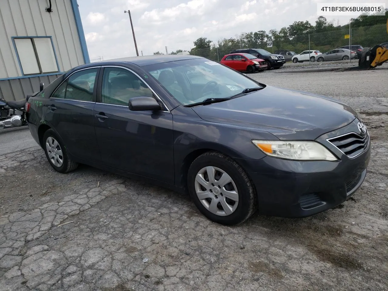 2011 Toyota Camry Base VIN: 4T1BF3EK6BU688015 Lot: 68711094