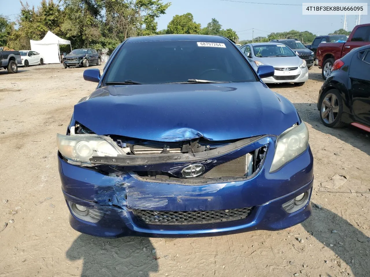 2011 Toyota Camry Base VIN: 4T1BF3EK8BU666095 Lot: 68797264