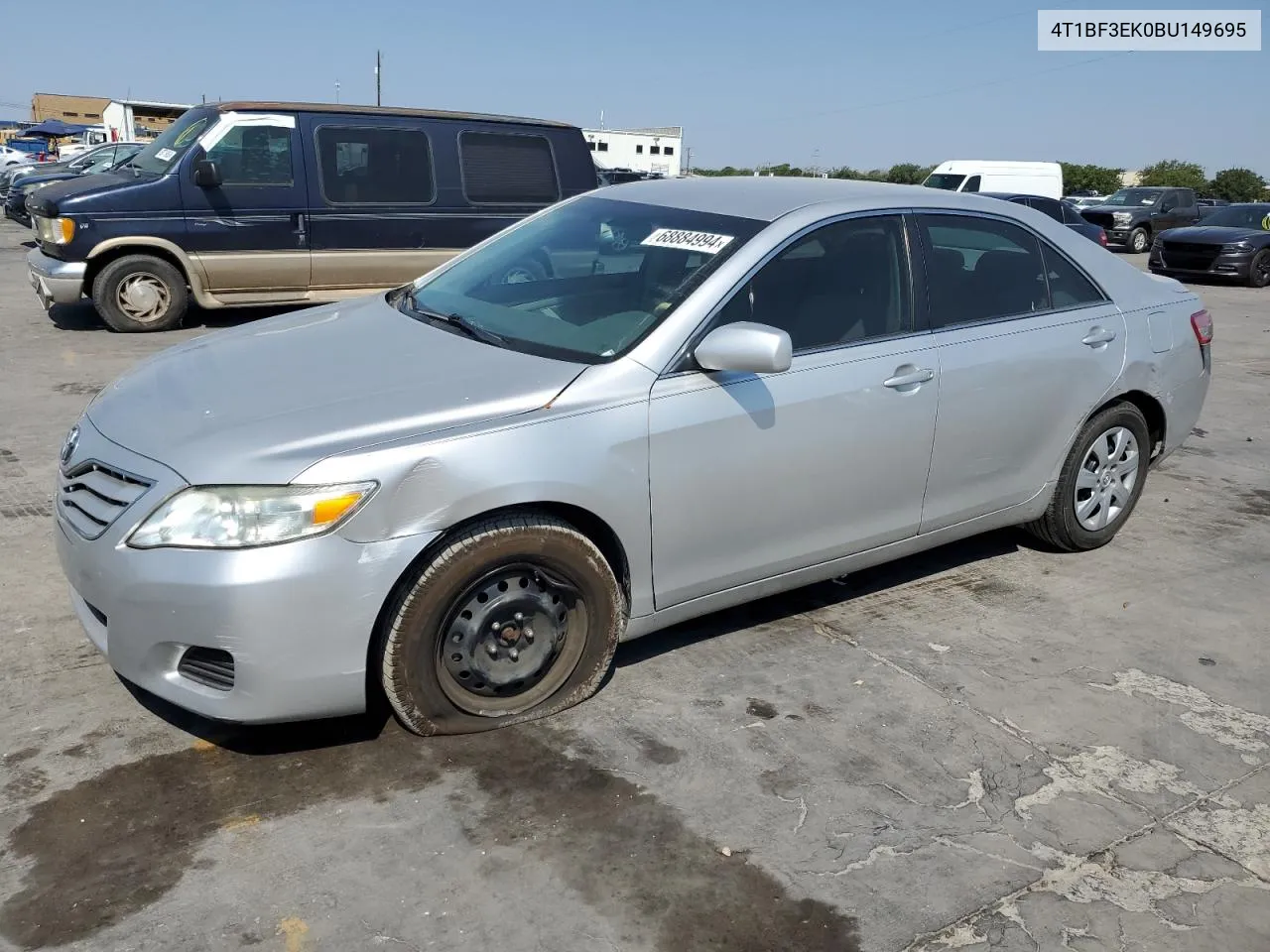 2011 Toyota Camry Base VIN: 4T1BF3EK0BU149695 Lot: 68884994