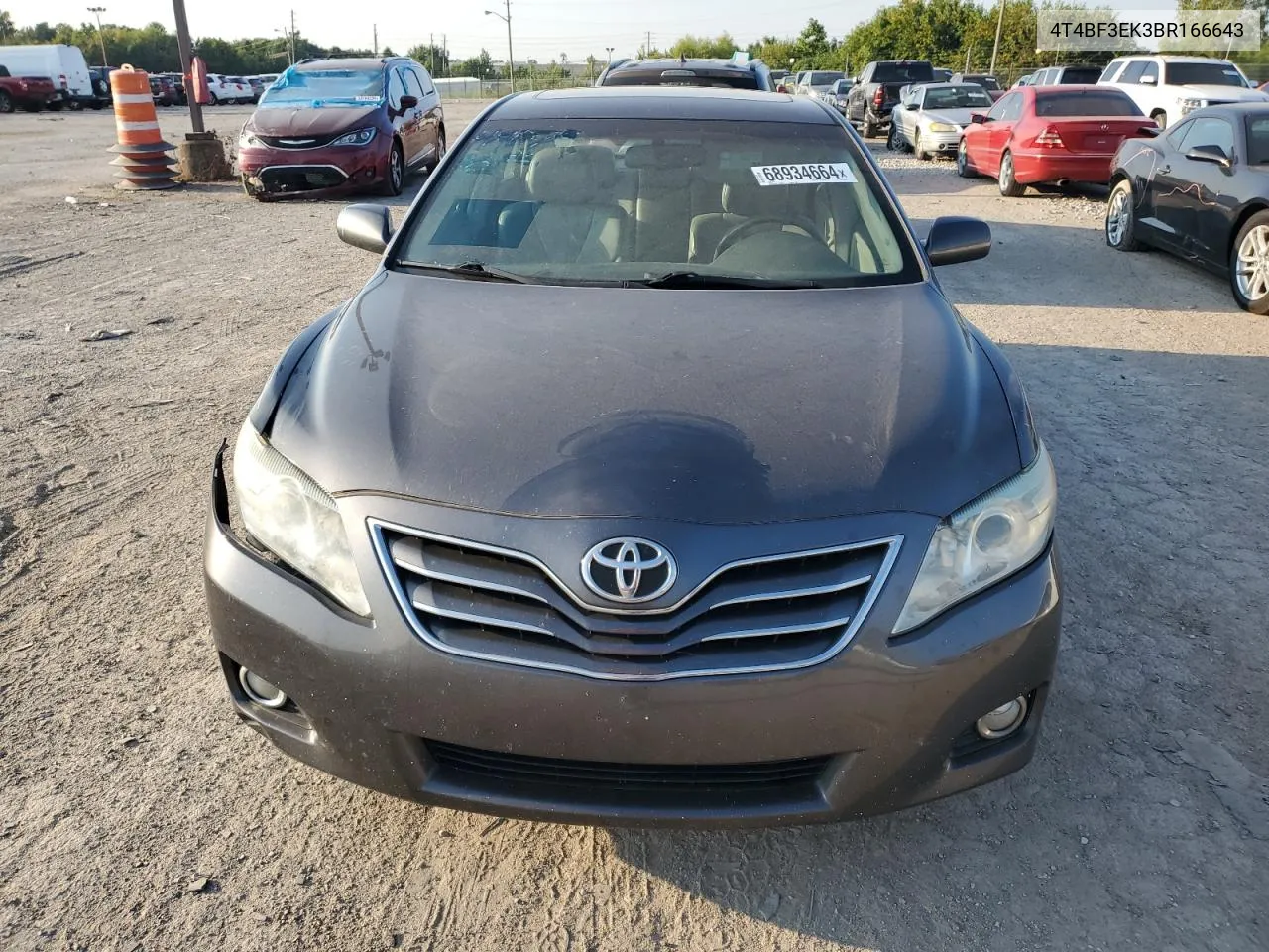 2011 Toyota Camry Base VIN: 4T4BF3EK3BR166643 Lot: 68934664