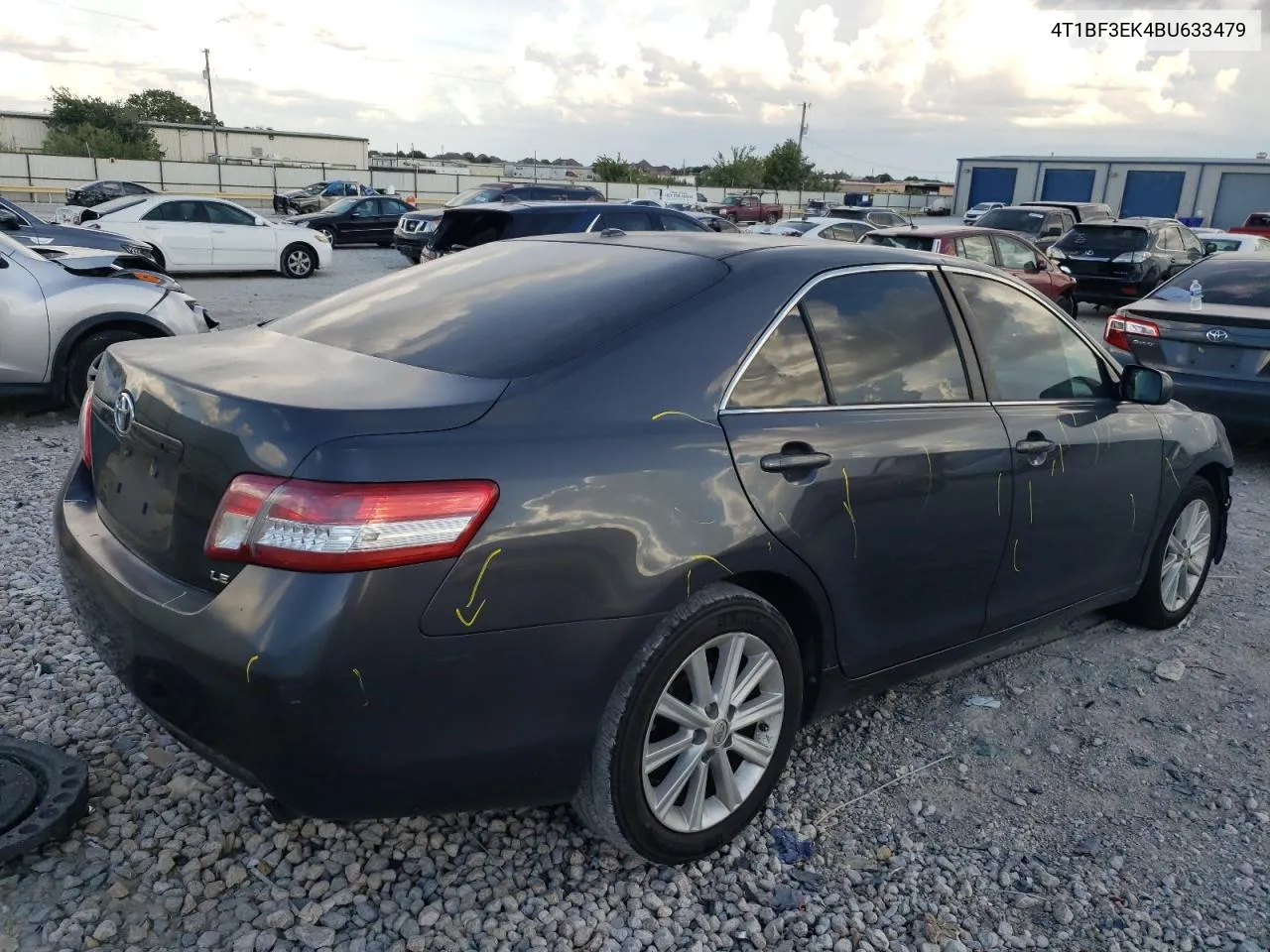 2011 Toyota Camry Base VIN: 4T1BF3EK4BU633479 Lot: 68990424