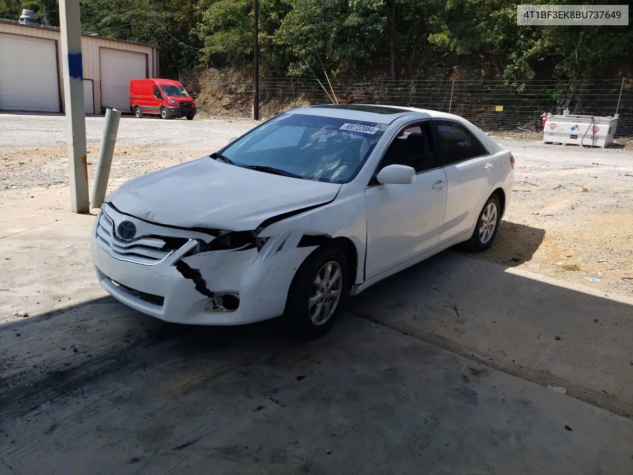 2011 Toyota Camry Base VIN: 4T1BF3EK8BU737649 Lot: 69722084