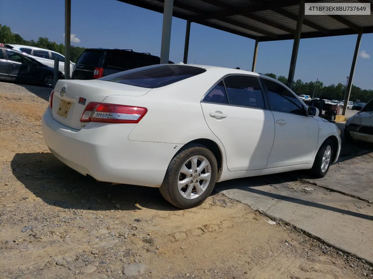 2011 Toyota Camry Base VIN: 4T1BF3EK8BU737649 Lot: 69722084