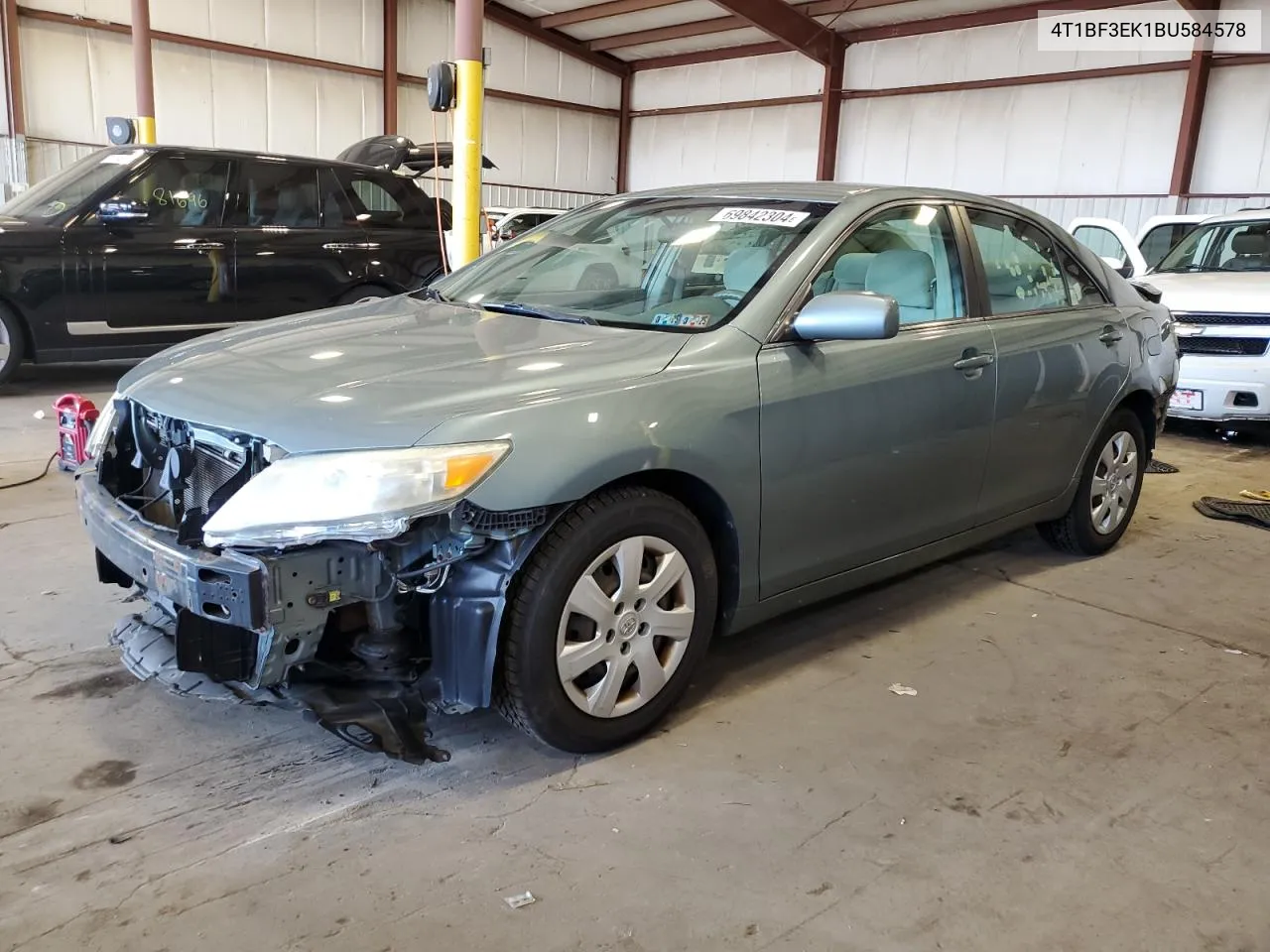 2011 Toyota Camry Base VIN: 4T1BF3EK1BU584578 Lot: 69842304