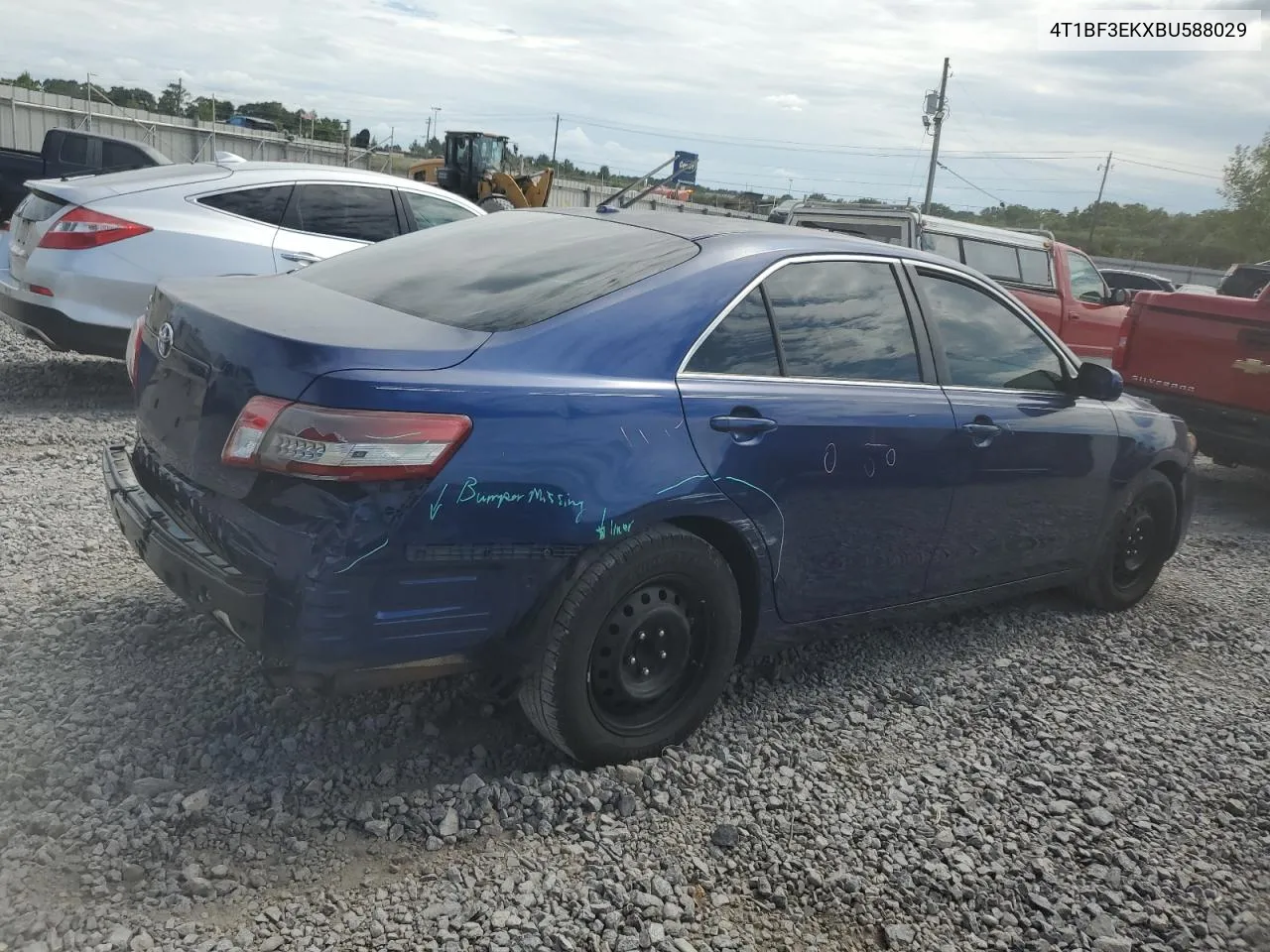 4T1BF3EKXBU588029 2011 Toyota Camry Base