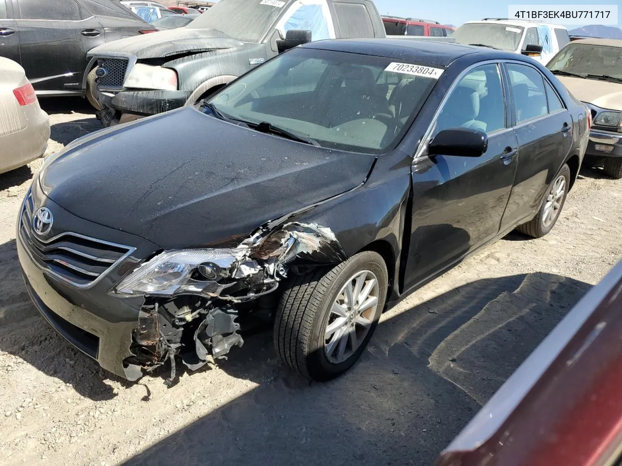 2011 Toyota Camry Base VIN: 4T1BF3EK4BU771717 Lot: 70233804