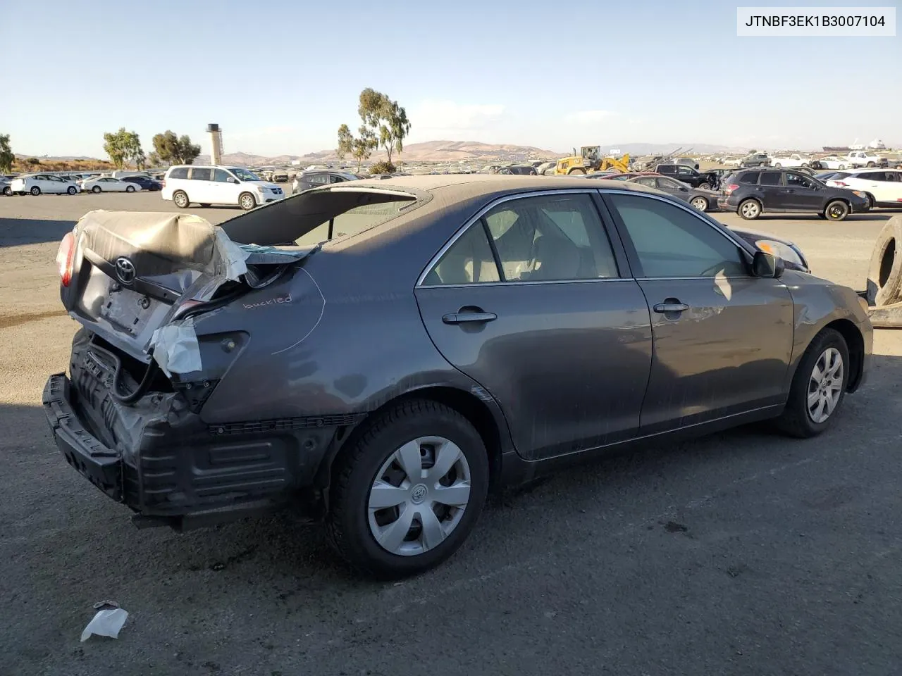 2011 Toyota Camry Base VIN: JTNBF3EK1B3007104 Lot: 70293594