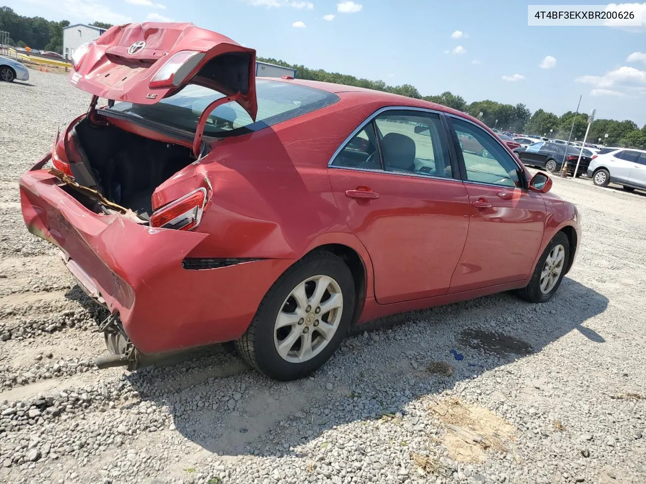 4T4BF3EKXBR200626 2011 Toyota Camry Base