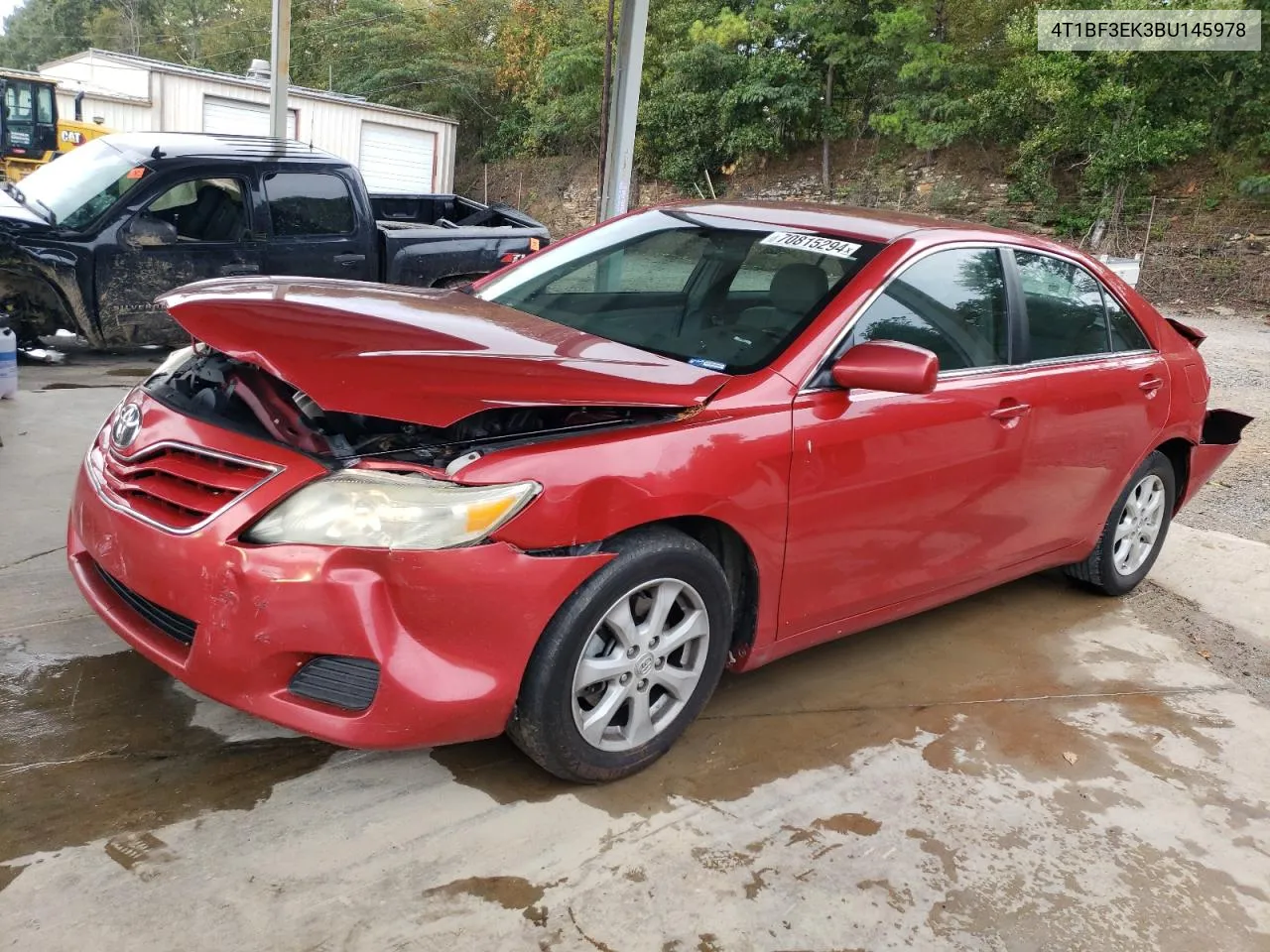 2011 Toyota Camry Base VIN: 4T1BF3EK3BU145978 Lot: 70815294