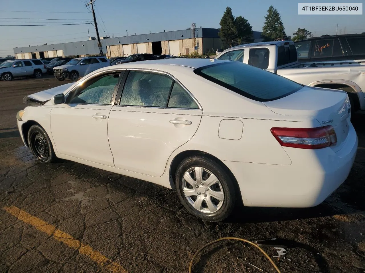 2011 Toyota Camry Base VIN: 4T1BF3EK2BU650040 Lot: 70834704