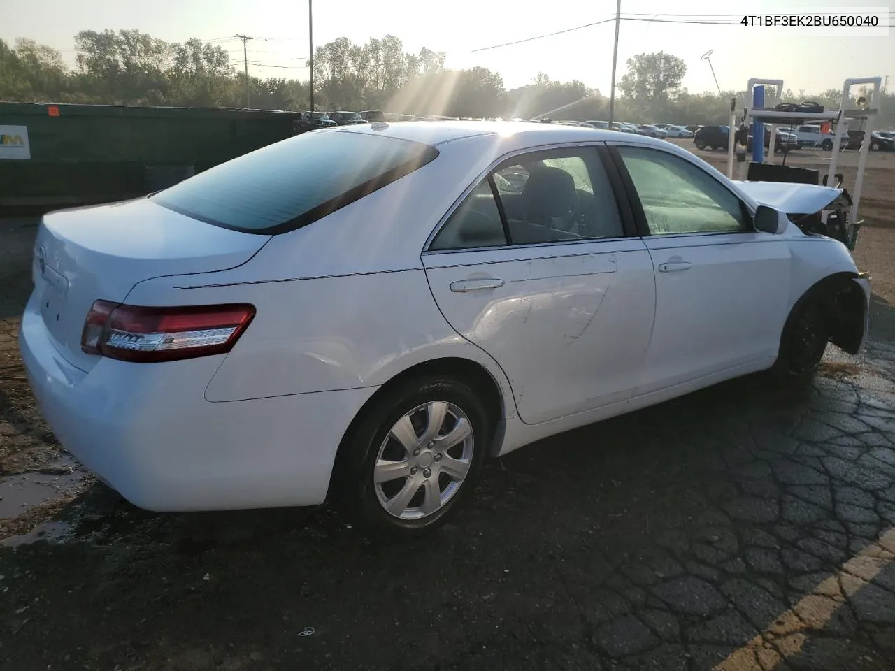 2011 Toyota Camry Base VIN: 4T1BF3EK2BU650040 Lot: 70834704