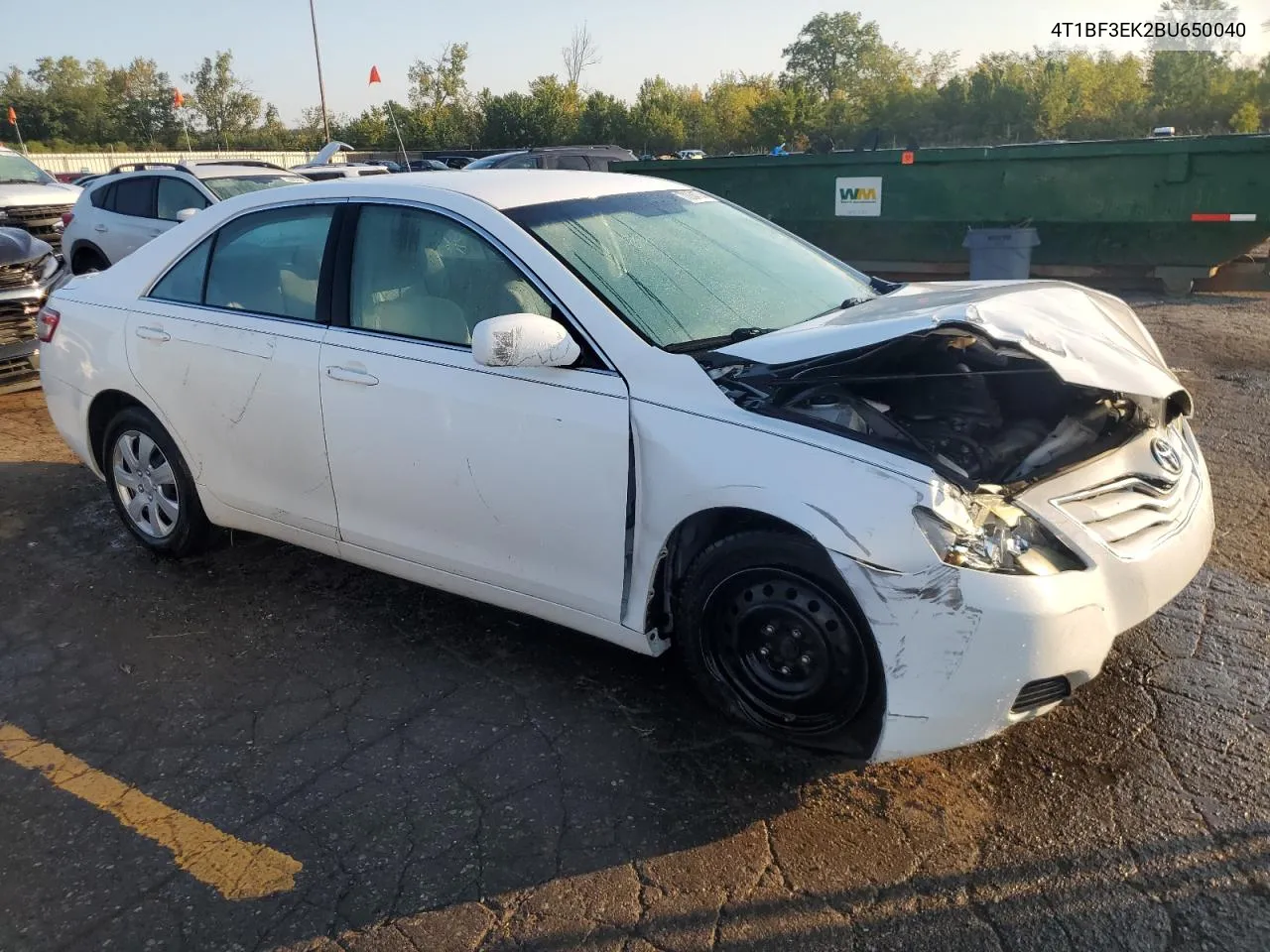 2011 Toyota Camry Base VIN: 4T1BF3EK2BU650040 Lot: 70834704